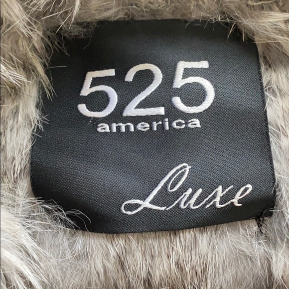 525 America Rabbit Fur Vest - Picture 2 of 7